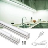 Burul Beyaz Led Bant Armatür Eklenebilir Floresan Tip Aç Kapa Butonlu Fişli - 60 cm