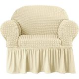 Bürümcük Koltuk Kanepe Çekyat Örtüsü Koltuk Kılıfı Tekli Bürümcük Tekli - 80 x 115 cm - Krem