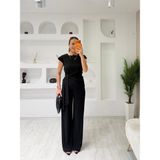 Bürümcük Kumaş Ikili Takım - Siyah
