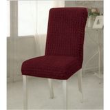 Bürümcük Lastikli Sandalye Örtüsü 4'lü - 35 x 55 cm - Bordo