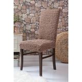 Bürümcük Pamuklu Eteksiz Lastikli Sandalye Örtüsü 6'lı - 35 x 55 cm