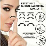 Burun Kaldırma Aparatı Pratik Yukarı Kaldırıcı Şekillendirici Düzeltici Burun Düzleştirme 6 Adet