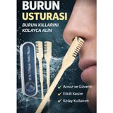 Burun Kıl Alma Usturası 4'lü Set, Kulak Temizleme Aparatı | Acısız ve Güvenli, Taşıma Kutulu, Etkili Kesim, Kolay Kullanım, Çok Amaçlı