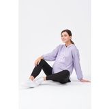 BUSA Hamile Emzirme Detaylı Sweatshirt LİLA
