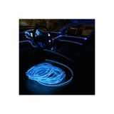 Buscarpone Araç İçi Neon Aydınlatma Led Göğüs Torpido Ledi Neon İp Led Buz Mavi 2 Metre