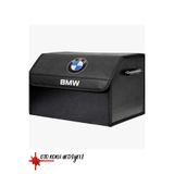 Buscarpone Bmw Marka Logolu Oto Bagaj Organizer Çanta Oto Bagaj Çantası 2 Bölmeli Suni Deri