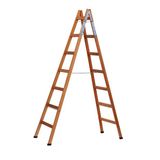 Buse 7 Basamaklı A Tipi Katlanır Gürgen Ahşap Merdiven 230Cm