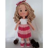 Buse Bebek Amigurumi Organik Oyuncak