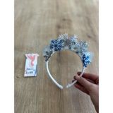 Buse & Eylül Bebe Elsa Karlar Kraliçesi Kız Çocuk Tacı
