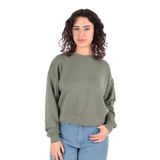 BUSEM Kadın Haki Sweatshirt, M Beden