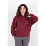 BUSEM Kadın Kapüşonlu Sweatshirt, Bordo, M Beden