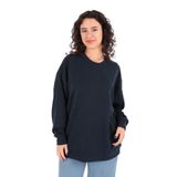 BUSEM Kadın Sweatshirt, Lacivert, S-M