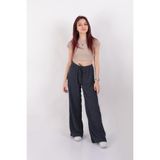 BUSEM Kadın Wide Leg Pantolon, Lacivert, 38 Beden