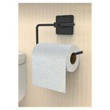 BUSEMSİ HOME Yapışkanlı Siyah Tuvalet Kağıdı Tutacağı/tuvalet Wc Kağıtlık