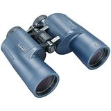 Bushnell H2O 7x50 Waterproof Porro Binoculars 7x50mm Dark Blue Porro WP/FP, Twist Up Eyecups, Box 6L 157050R