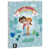 Busquets BFF Kareli A4 80 Yaprak Spiralli Defter