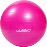Busso 65 Cm Pilates Topu Fuşya Renkli Egzersiz Topu Fitness ve Aerobik İçin Uygun