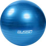 Busso 65 Cm Pilates Topu Mavi Renkli Fitness ve Jimnastik İçin Uygun Tekil