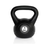 Busso Cement Kettlebell 3 kg Renkli Ağırlık ile Fonksiyonel Egzersiz Aleti