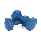 Busso CMt-10 Plastik Dambıl Set Mavi 1 KG x 2 Adet