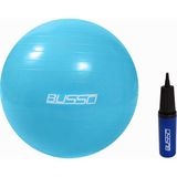 Busso GYM-45 45cm Mavi Pilates Topu Kutulu ve Pompalı Tekil Kullanım Amaçlı
