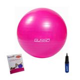 Busso GYM-55 Pompalı Fuşya 55 cm Pilates Topu