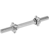 Busso Kısa Bar 36 cm BS024 Ağırlık Barı Krom Kaplama ile Fitness ve Vücut Geliştirme İçin Uygun
