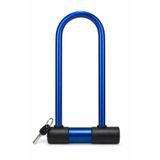 Busstier 13mm Çelik U Kilit Motosiklet Bisiklet Scooter Direksiyon Güvenlik Kilidi Anahtarlı 31cm