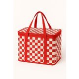 Busstier 25 Lt Termos Çanta, 33x22x22 cm Piknik ve Kamp Soğutucu Çanta, Suya Dayanıklı İç Kaplama, Geniş Hacimli Taşınabilir Soğuk Tutucu, Fermuarlı Kapaklı, İzolasyonlu Beslenme Çantası