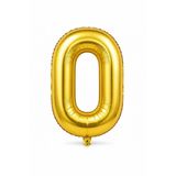 Busstier 34 İnç Rakam Folyo Balon, Gold, Doğum Günü, Yıl Dönümü ve Özel Gün Parti Süsü, 1 Adet, 0