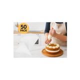 Busstier 50'li Tek Kullanımlık Krema Torbası Seti | Pasta ve Cupcake Süsleme Poşeti