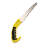 Busstier Budama Testeresi, 30 cm Paslanmaz Çelik Dişli Bıçak, 17 cm Ergonomik Saplı, Ağaç Dalları ve Bahçe Budama İşleri İçin El Testeresi, Hafif ve Dayanıklı Yapı