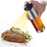 Busstier Çift Bölmeli Püskürtmeli Sprey Yağlık ve Sirkelik, Paslanmaz Çelik, 200 ml Kapasiteli - Renkli