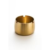 Busstier Gold Metal Küllük, Modern Tasarım Lüks Kül Tablası, Şık ve Zarif Dekoratif Masaüstü Küllük, Ev ve Ofis İçin İdeal Altın Rengi Kül Tepsisi, Kolay Temizlenir Metal Kül Kabı