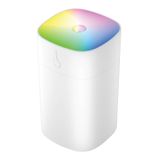 Busstier H2O Humidifier 400ml, Ultrasonik Hava Nemlendirici ve Aroma Difüzörü, Etkili Buhar Makinesi (Beyaz)