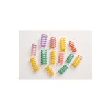Busstier Karışık Renkli Spiral Yay Kedi Oyuncağı 10'lu Set - Esnek, Dayanıklı, Eğlenceli