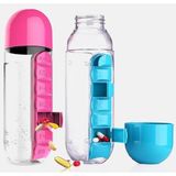 Busstier Kutulu Su Matarası | Bpa Içermeyen, Sızdırmaz Taşınabilir Şişe - Renkli - 600 ml