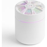 Busstier LED Işıklı Mini Aroma Difüzör Beyaz USB Hava Nemlendirici Sessiz Çalışan Taşınabilir Nem Ma - Standart