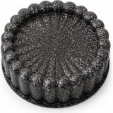 Busstier Mini Alüminyum Döküm Kek Kalıbı Seti 2 Adet Çap 11 cm Dayanıklı ve Yapışmaz Tasar - 1 Adet - 26 x 26 x 7 cm