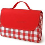 Busstier Piknik Örtüsü 205×160 Cm, Su Geçirmez Kareli Tasarım, Kolay Temizlenebilir, Katlanabi - Çok Renkli
