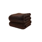 Busstier Ultra Kalın Mikrofiber Araba Kurulama Havlusu, 2’li Set, 40x30 cm, Süper Su Emici, Çift Katlı, Leke Bırakmaz, Çizmez, Hızlı Kuruyan Oto Temizlik Bezi, Araç Bakım Havlusu