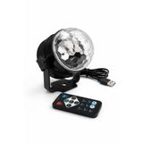 Busstier USB Kablolu LED Parti Işığı, Kumandalı Renkli Disko Efekt Lambası, Ev Partisi Doğum Günü Etkinlik ve Oyun Odası İçin Dekoratif Aydınlatma