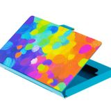 Busy kartvizitlik – palet, çok renkli, 9 x 6 cm, klasik, Çok renkli, 9x6 cm, Klasik