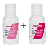 Butedo Sıvı Gıda Boyası - 20ML - Pembe ve Fusya