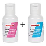 Butedo Sıvı Gıda Boyası - 20ML - Pembe ve Mavi