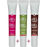 Butedo Tüp Jel Gıda Boyası - 20 gr - Fuşya-Zyeşil-Kahve