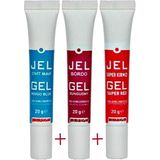 Butedo Tüp Jel Gıda Boyası - 20 gr - Mavi-Bordo-Kırmızı