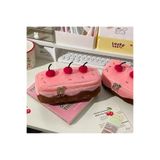 Butic Pasta Kek Şeklinde Kalemlik Eğlenceli Tatlı Kawaii Okul Kalemliği