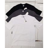 Buticoo 3 Lü Siyah-Beyaz-Gri Erkek Oversize Pamuklu Basic Tişört - Siyah - Beyaz - Gri