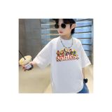 BUTICOR Roblox Beyaz Kids Baskılı T-shirt